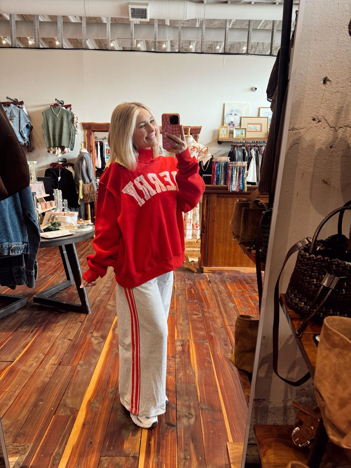 SIDE STRIPE SWEATPANTS