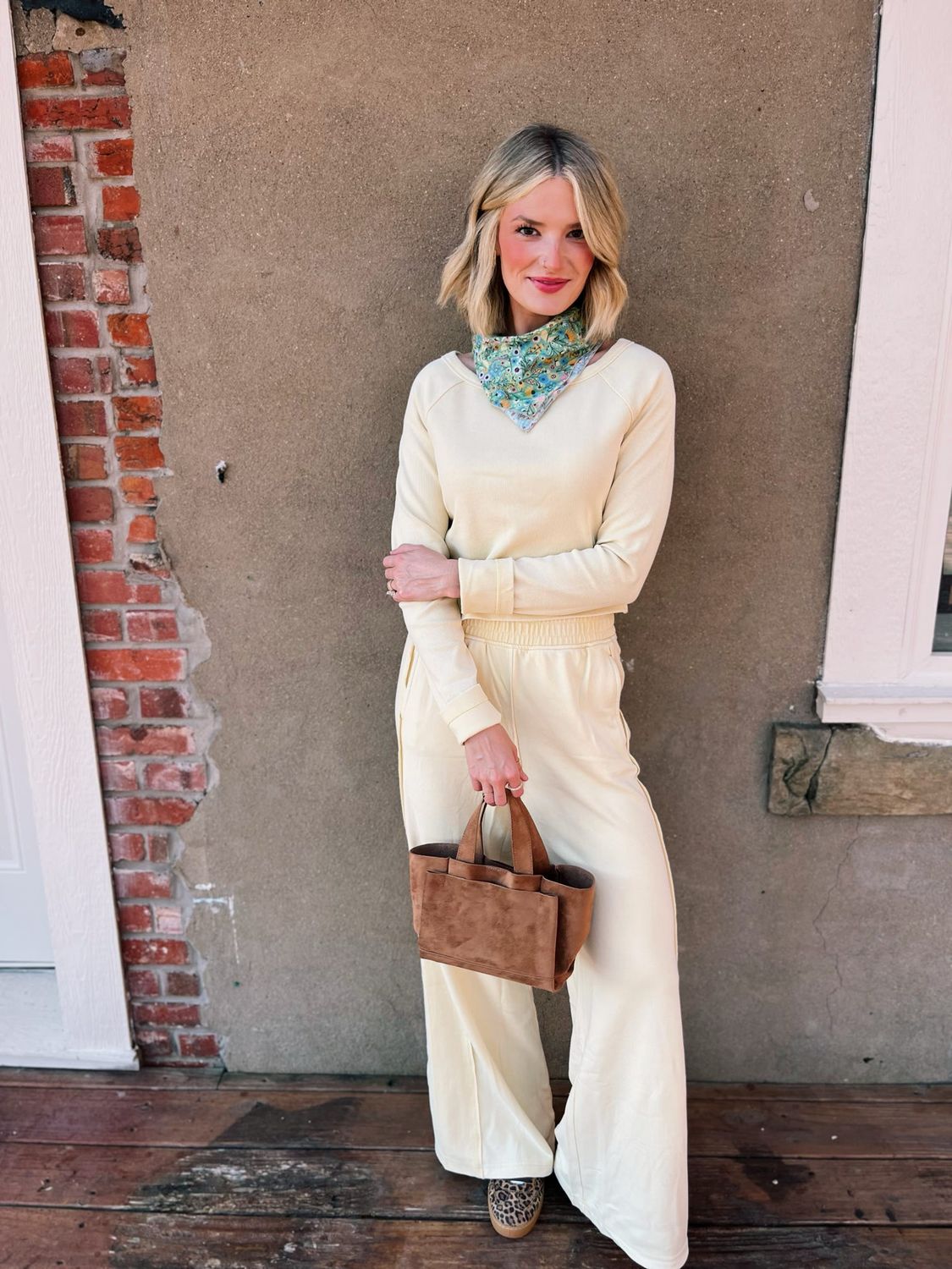 FRENCH TERRY RIBBED SET