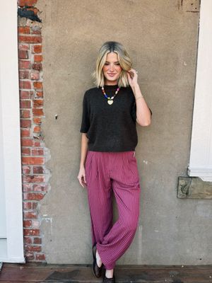 STRIPE TROUSERS