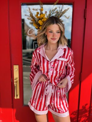 NUTCRACKER STRIPE PJ SET