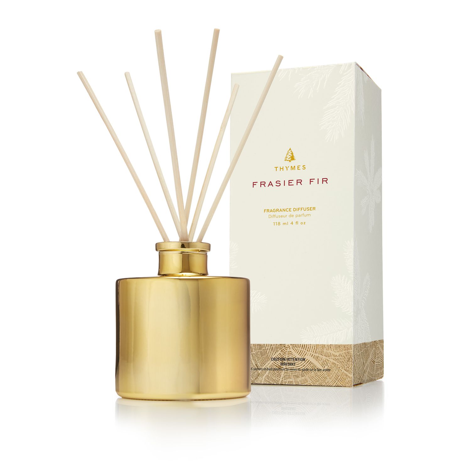Frasier Fir Petite Gilded Gold Diffuser