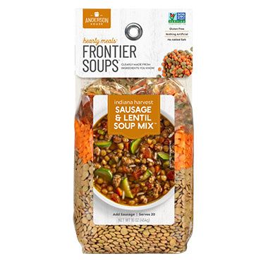 Indiana Harvest Sausage and Lentil Soup