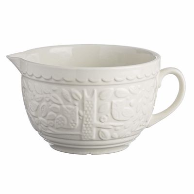In The Forest Batter Bowl - Cream (9.75&quot;)