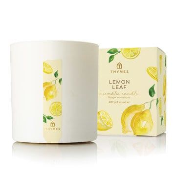 Lemon Leaf Poured Candle