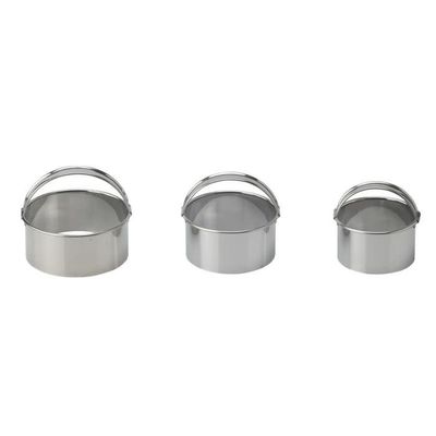 Round Biscuit Cutters, Set of 3