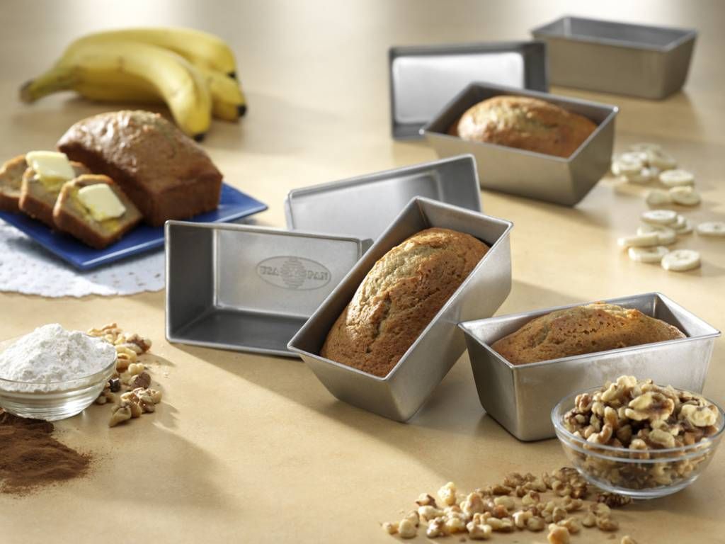 USA Pan Loaf Pan, Size: Mini - Set of 4