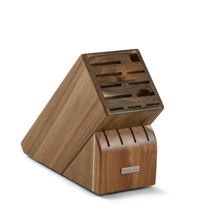 15-Slot Acacia Knife Block