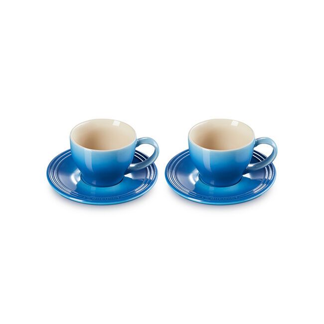 Le Creuset Cappuccino Cup &amp; Saucer Set/2