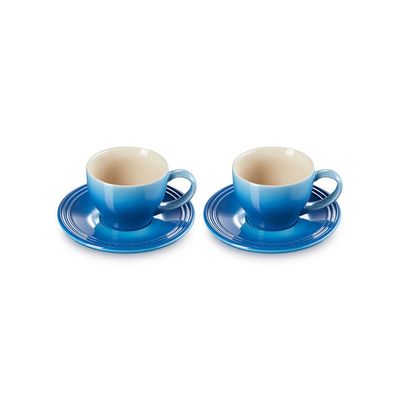 Le Creuset Cappuccino Cup &amp; Saucer Set/2