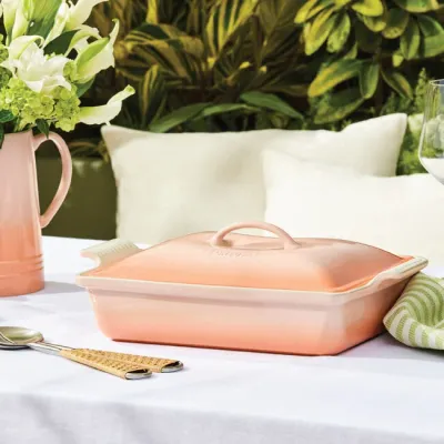 Le Creuset Heritage Covered Rectangular Casserole Dish 4 qt.