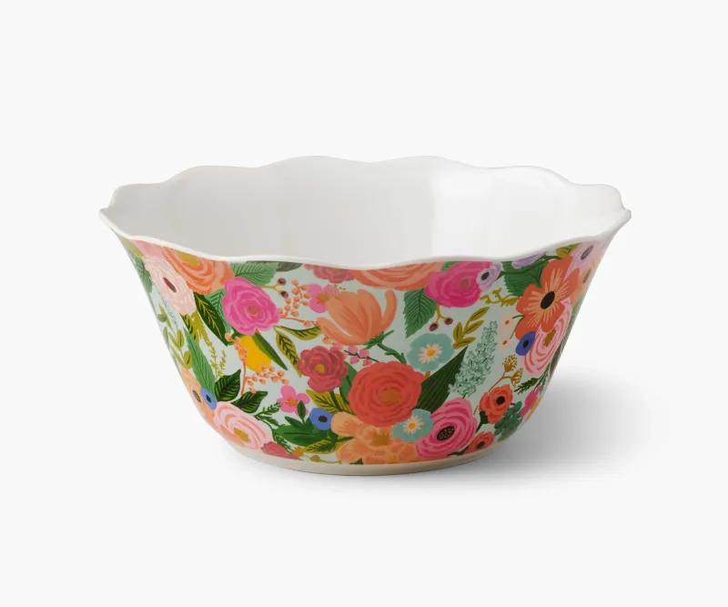 Rifle Paper- Garden Party Melamine Serving Bowl