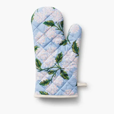 Rifle Paper- Hydrangea Oven Mitt
