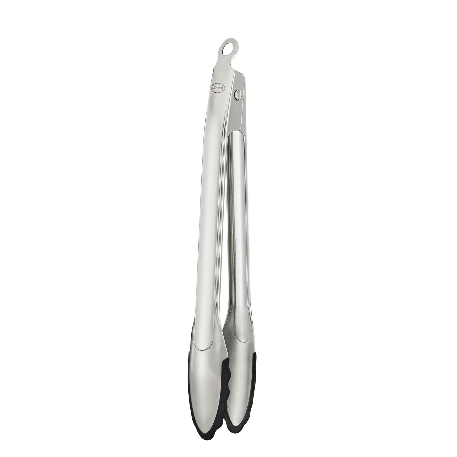 Rösle Locking Silicone Tongs, Size: 9 Inch