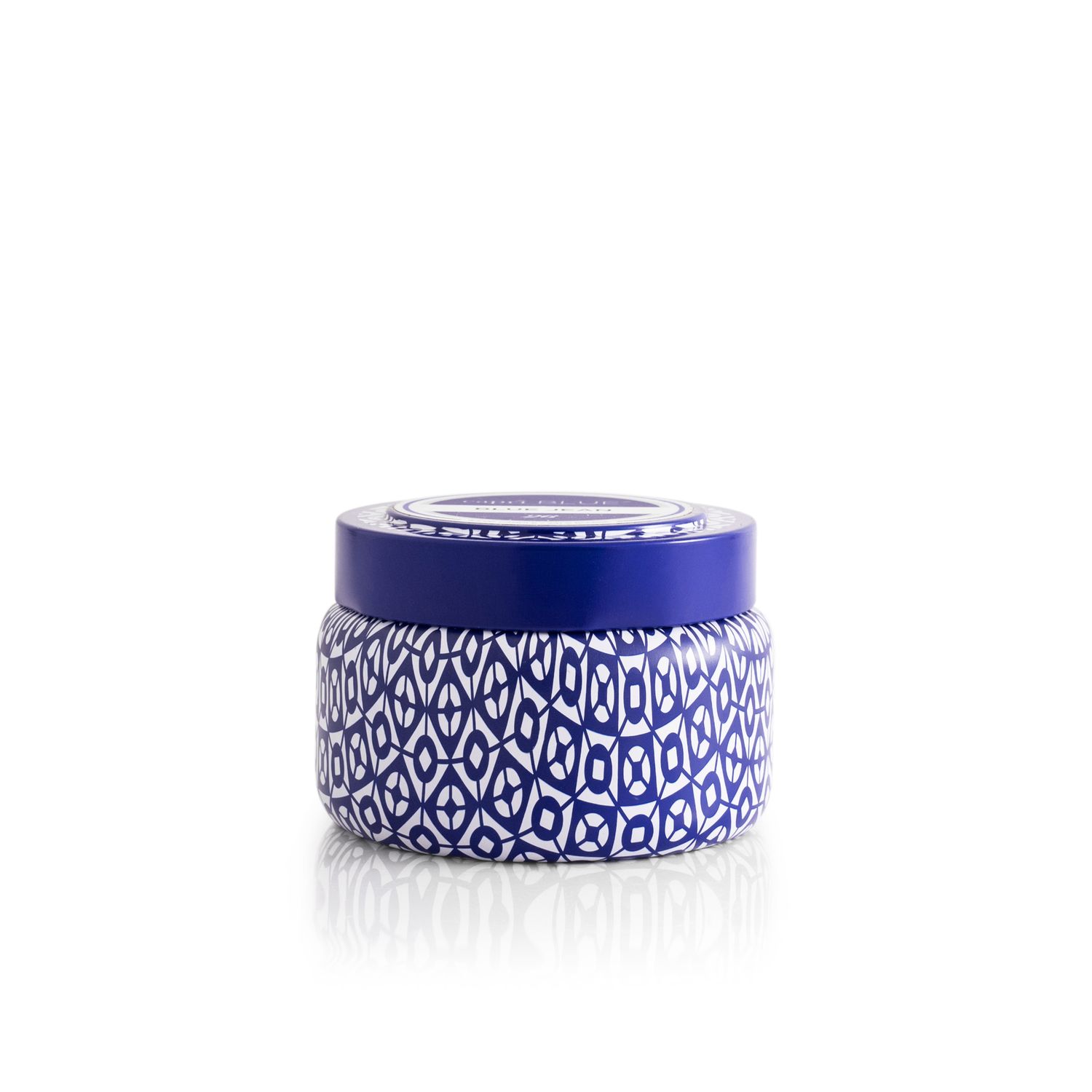 Capri Blue Printed Travel Tin 8.5 oz, Fragrance: Blue Jean