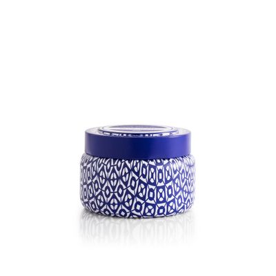 Capri Blue Printed Travel Tin 8.5 oz, Fragrance: Blue Jean