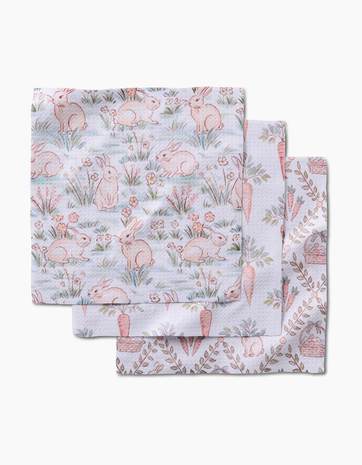 Geometry Dishcloth-, Style: Bunny Craze