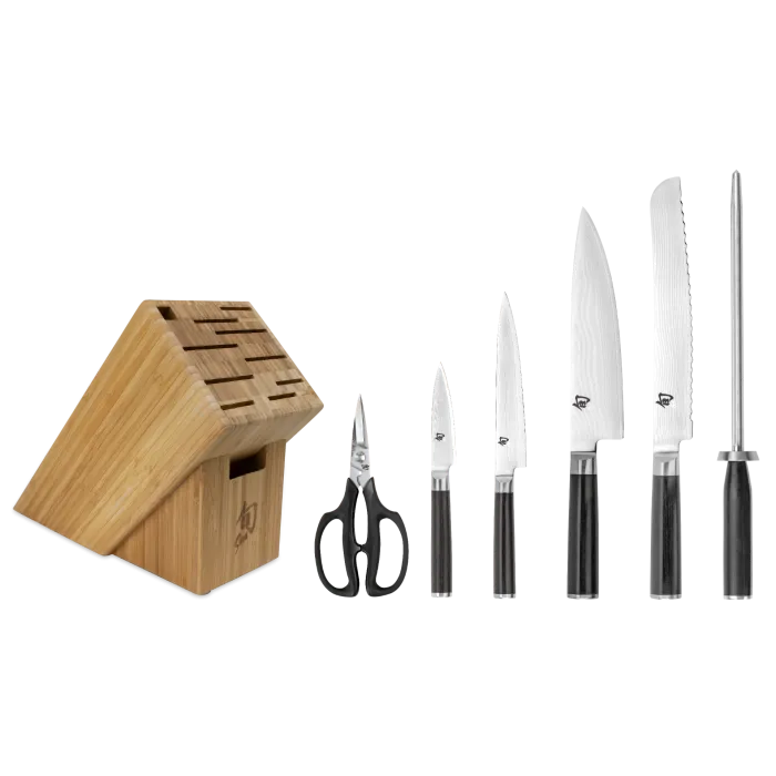 Shun Classic 7 Pc Essential Block Set