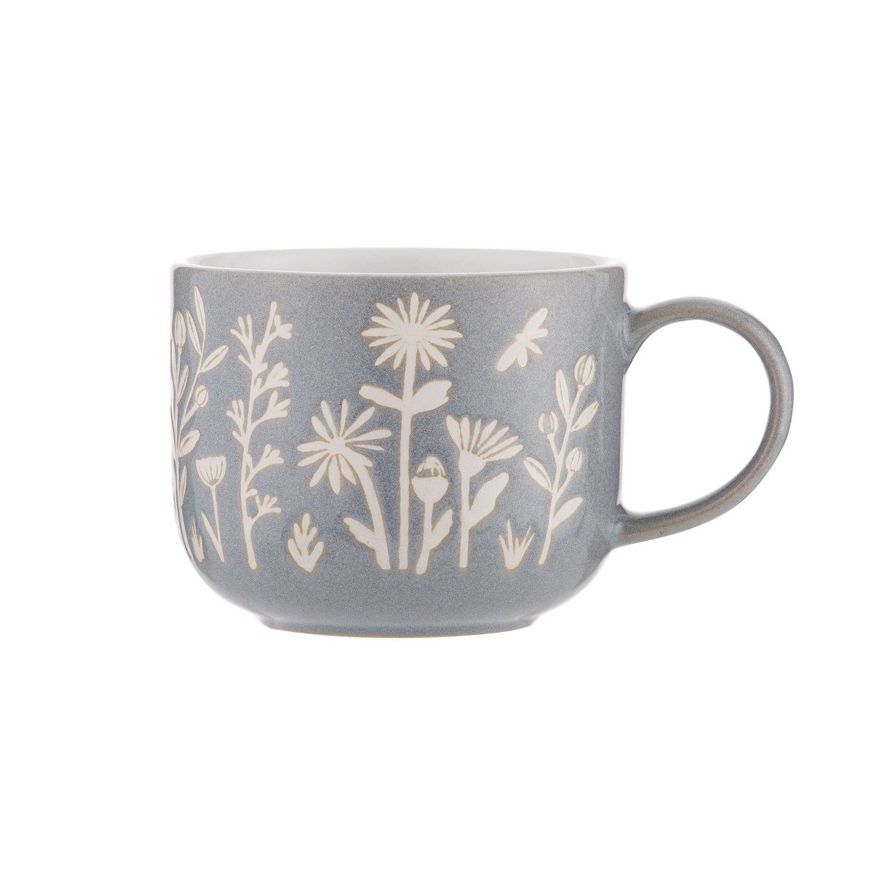 In the Meadow Blue Daisy Mug