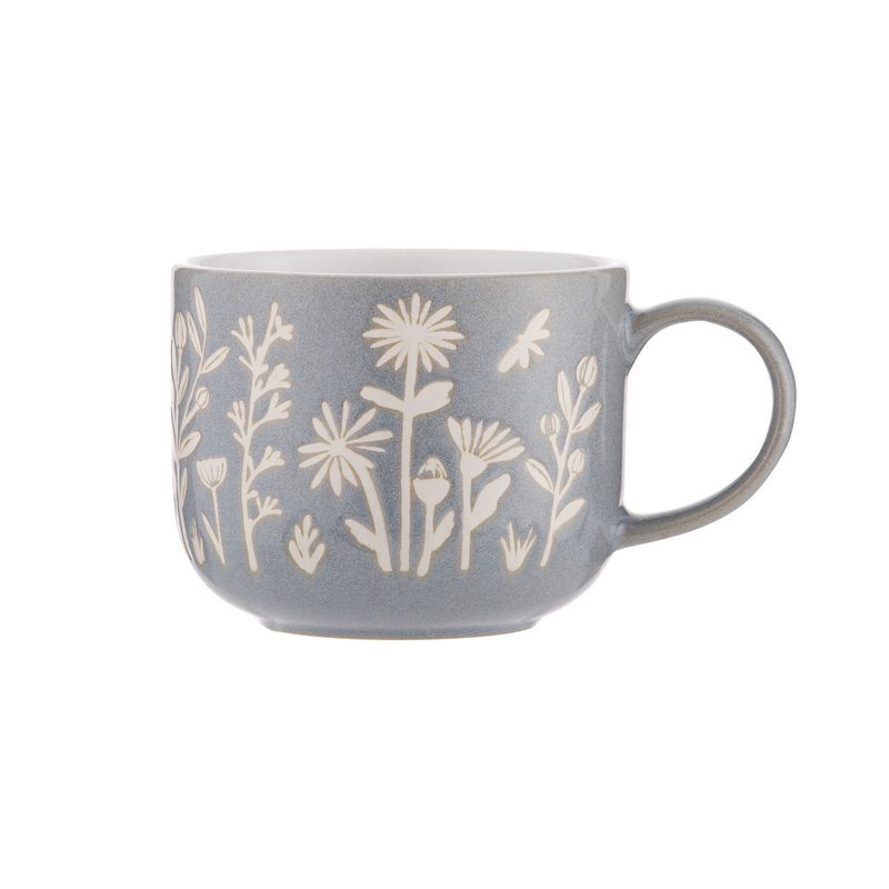 In the Meadow Blue Daisy Mug