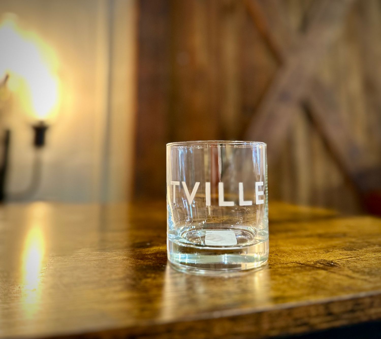 TVILLE Whiskey Glass