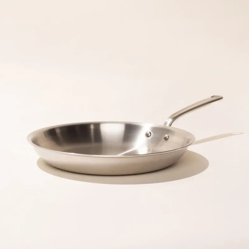 MADE IN - 12" STAINLESS STEEL FRY PAN