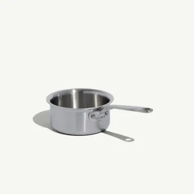MADE IN- Stainless Clad Butter Warmer - 3/4 QT Saucepan