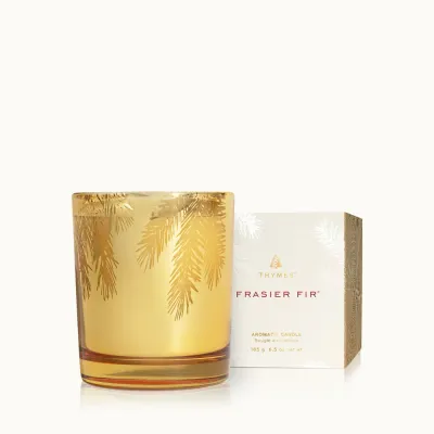 Frasier Fir 6.5oz Gilded Gold Candle