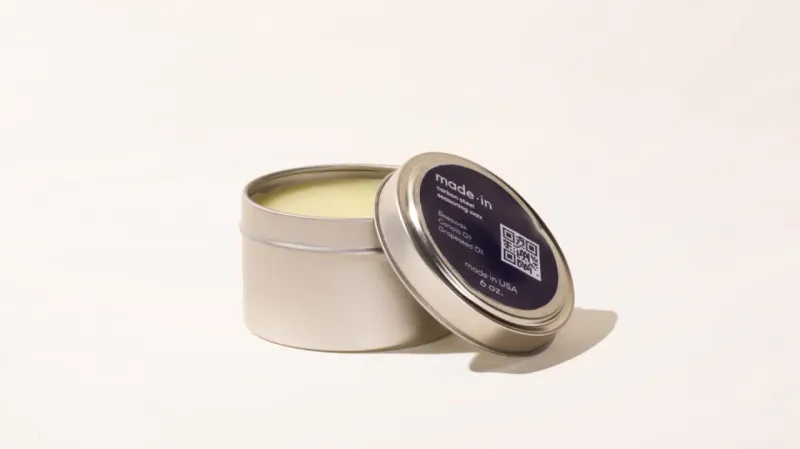 MADE IN - CARBON STEEL SEASONING WAX - 6OZ