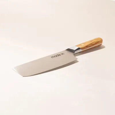 MADE IN - 6” NAKIRI KNIFE OLIVE WOOD