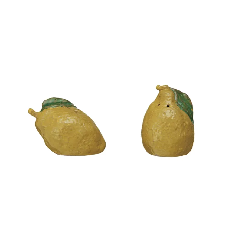 Lemon Salt &amp; Pepper Shakers