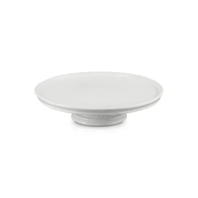 Le Creuset Footed Cake Stand 12" - White