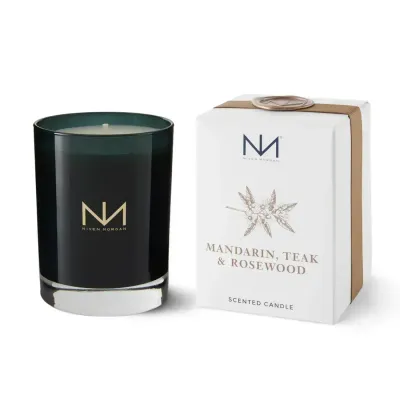 Mandarin Teak &amp; Rosewood Candle