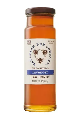 Lavender Honey 12oz Glass Jar