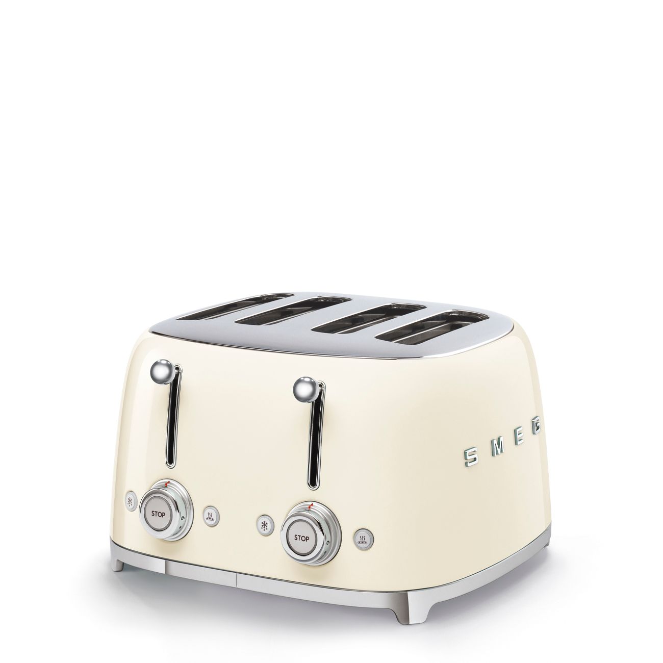 SMEG 4-Slice Retro Toaster, Color: Cream