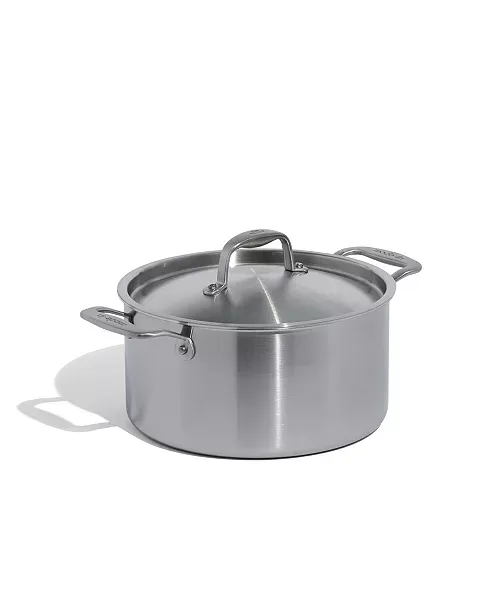 MADE IN - 6 QT STOCK POT WITH LID STAINLESS
