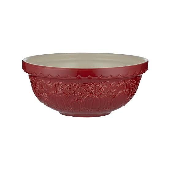 In The Pumpkin Patch S18 Red Mixing Bowl