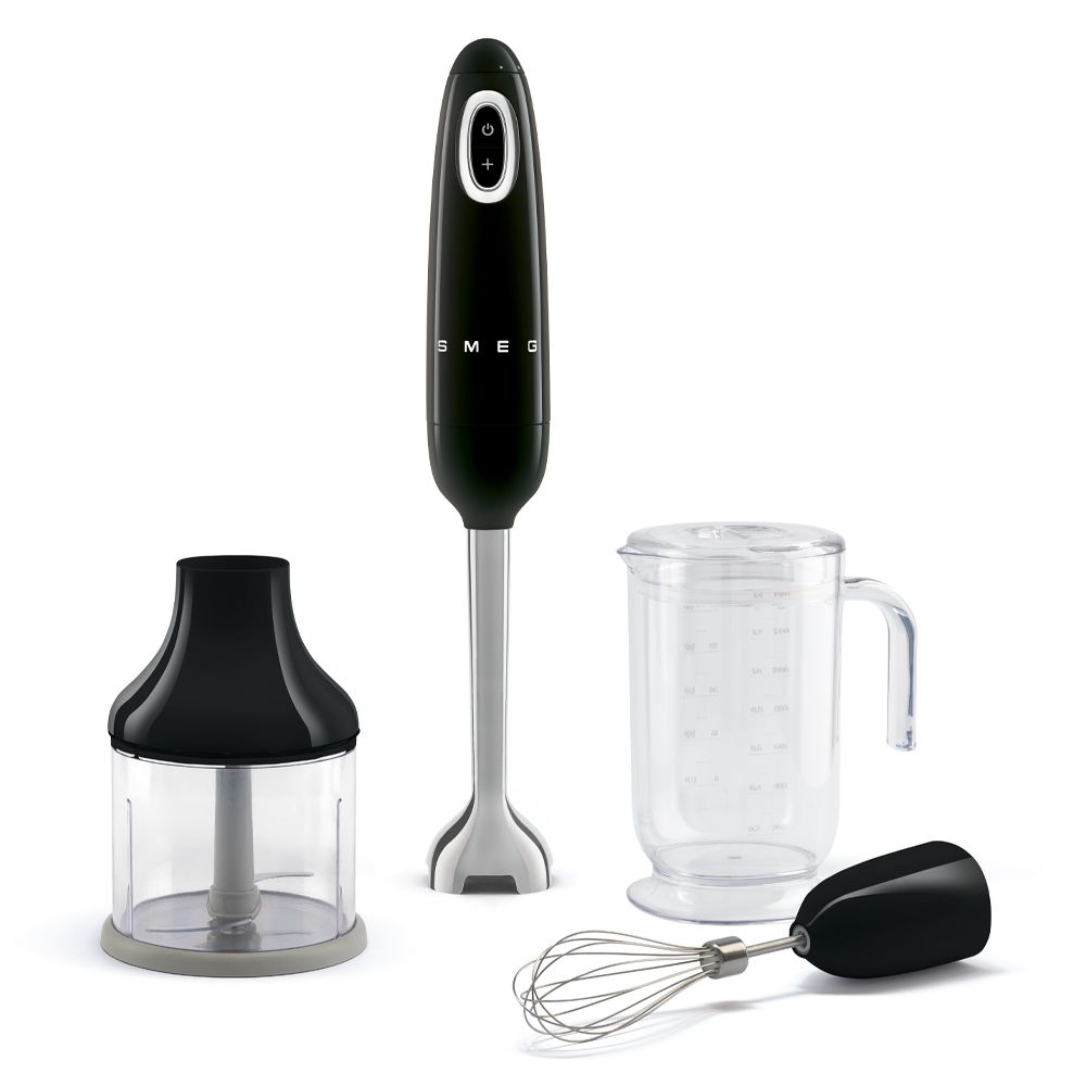 SMEG Retro-Style Hand Blender, Color: Black