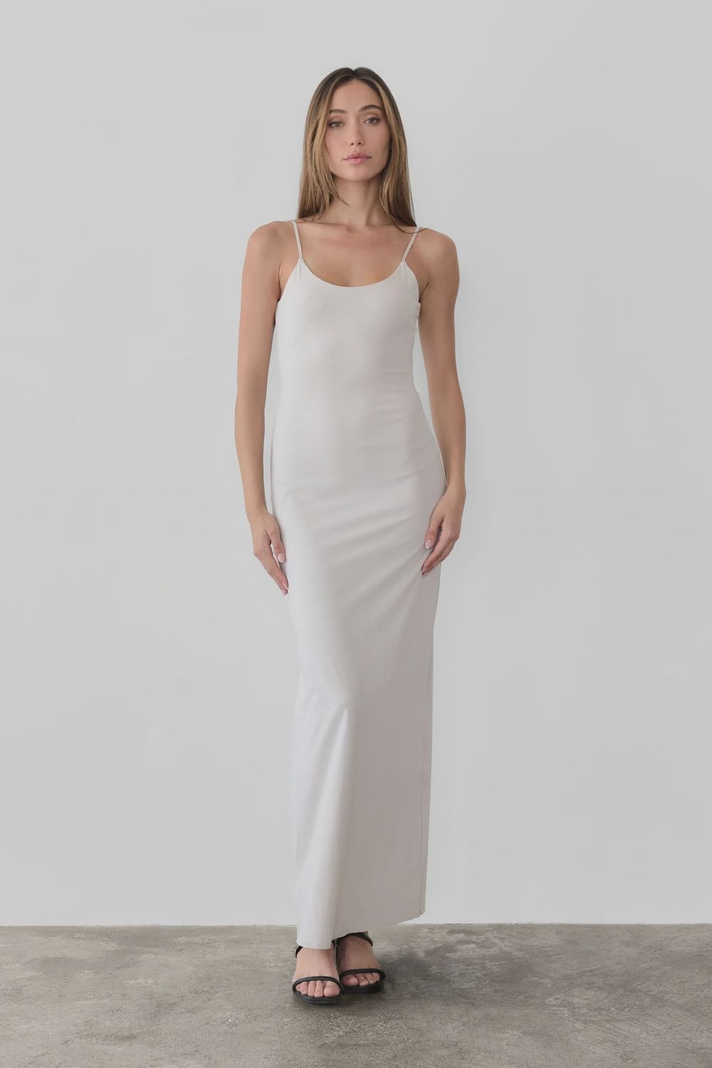The Tris Dress, Size: Small, Colour: Bone