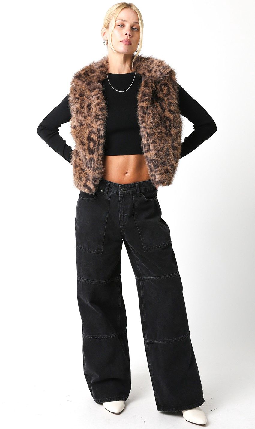 Faux Fur Vest