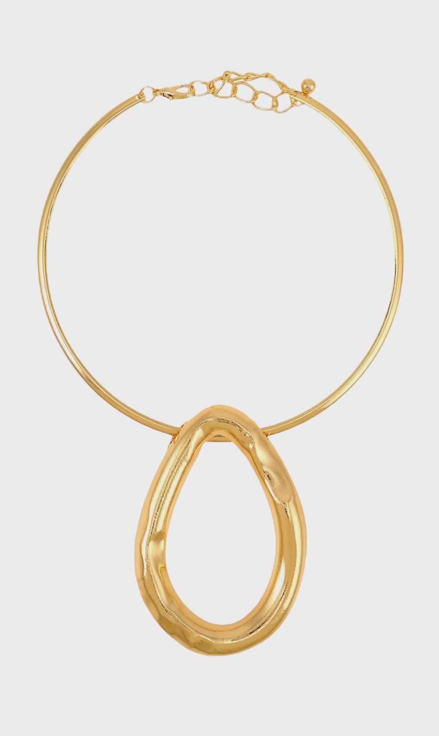 Oval Statement Necklace
