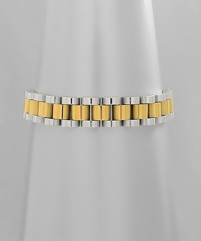 Thin watchband Two-Toned
