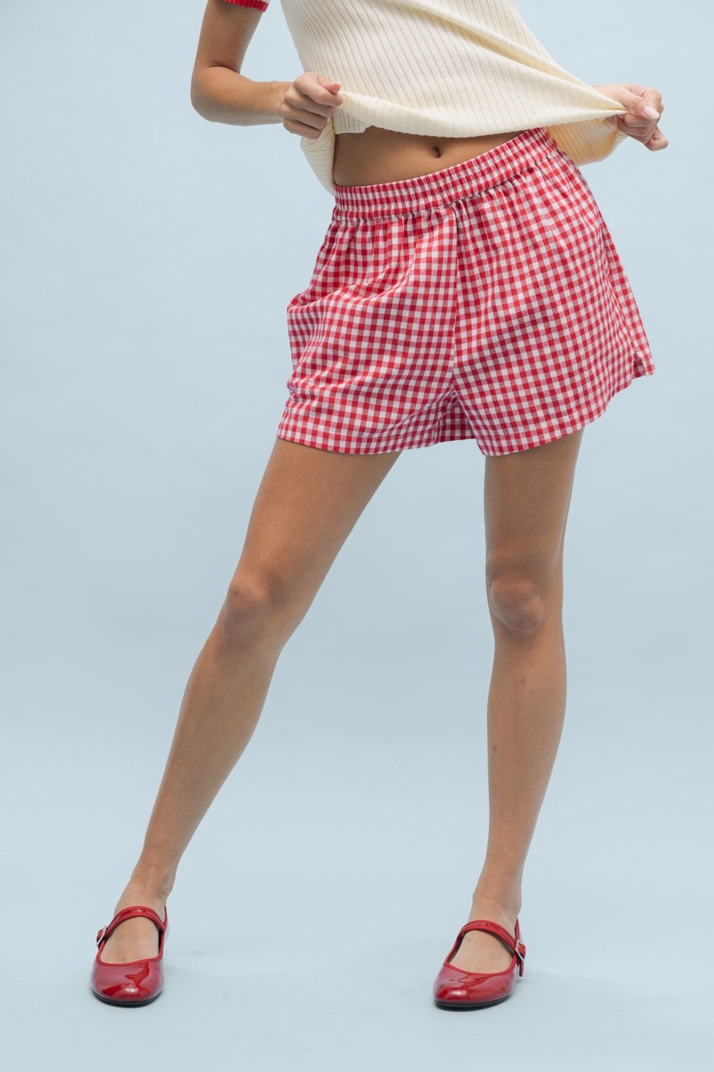 Gingham Shorts