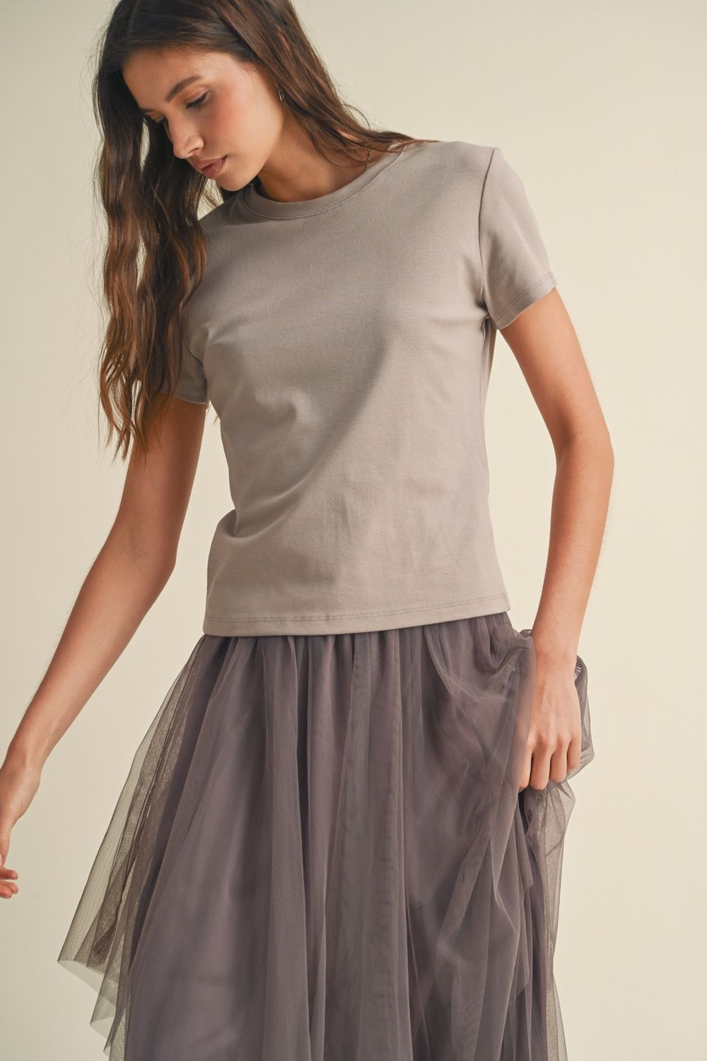 Stone Short Sleeve Top