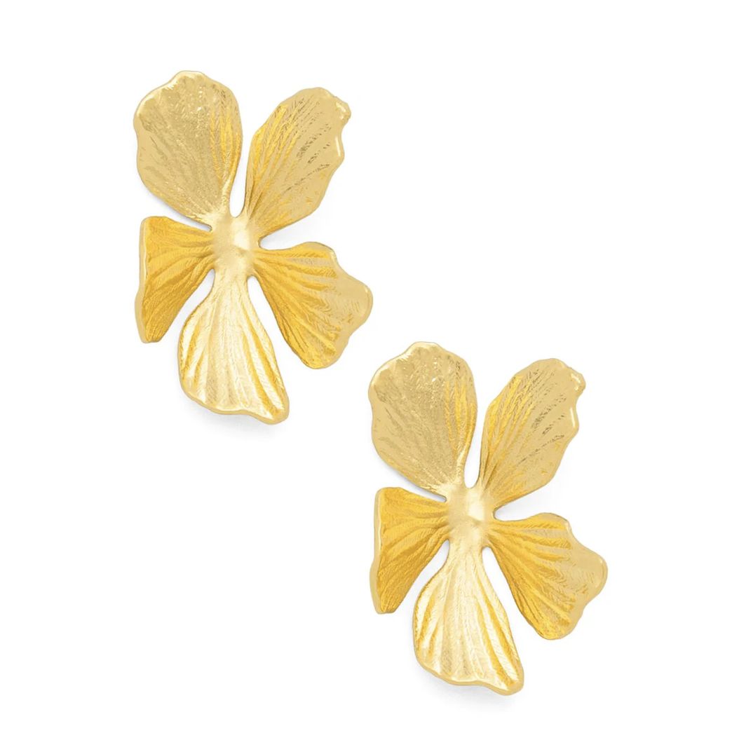 Five Petal Flower Earring