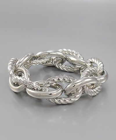 Silver Link Bracelet
