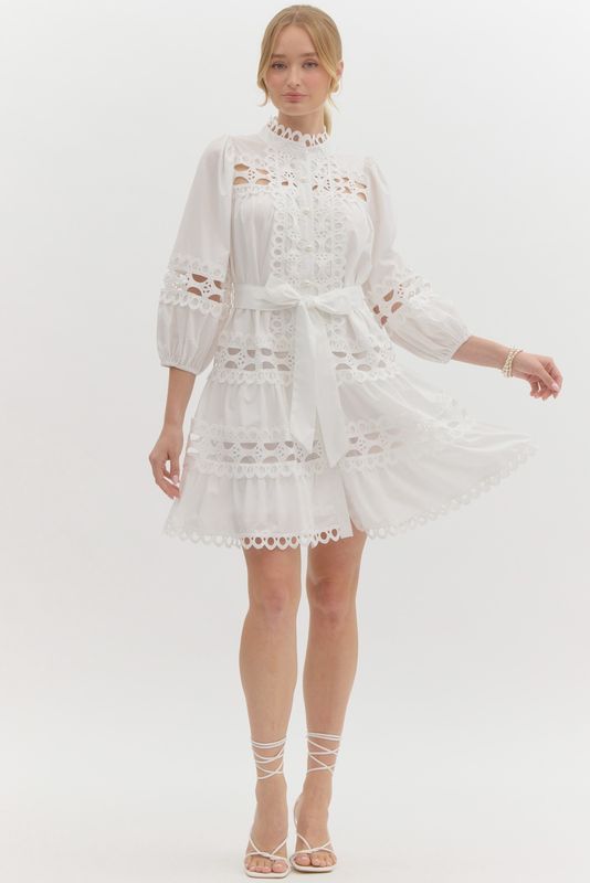 White Lace Dress
