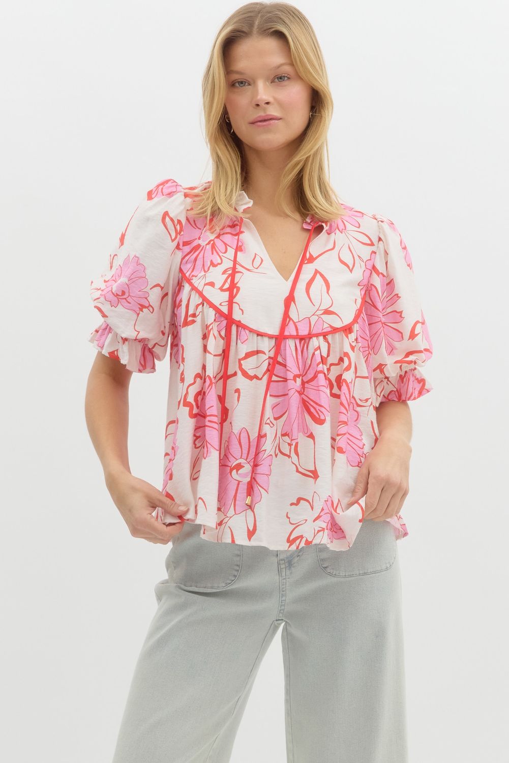 Floral Print Top