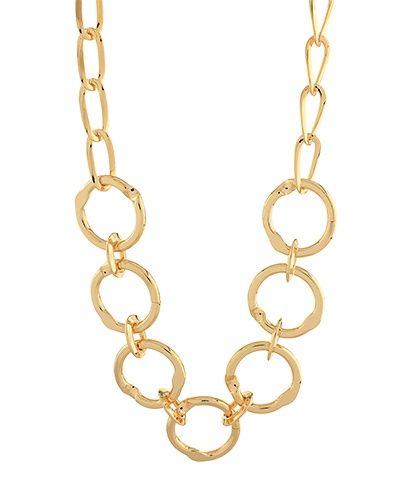 Gold Circle Necklace