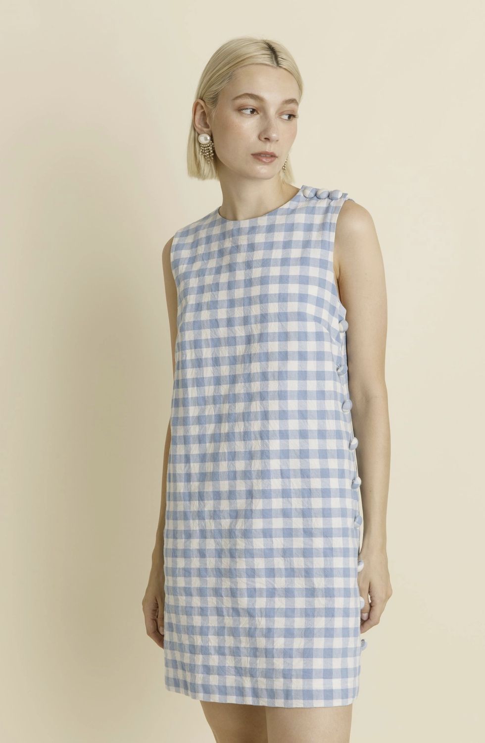 Gingham Mini Dress