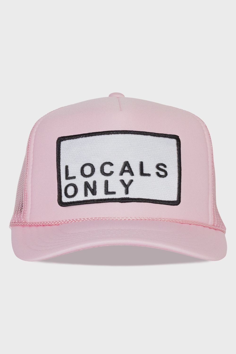 Locals Only Pink Trucker Hat